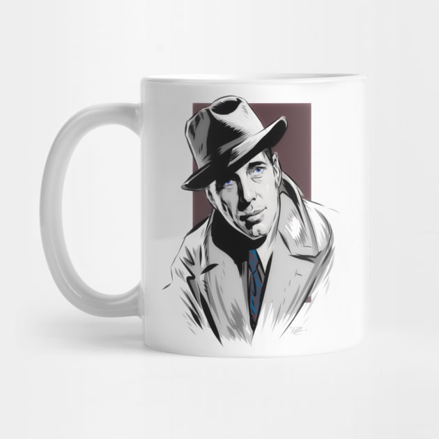 Humphrey Bogart - An illustration by Paul Cemmick by PLAYDIGITAL2020